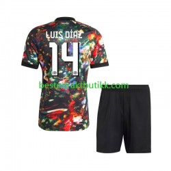 Fotballdrakter FC Bayern München Luis Diaz 14 Oktoberfest Hjemmedraktsett 2026-2027 Kortermet til Barn