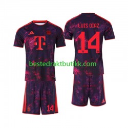 Fotballdrakter FC Bayern München Luis Diaz 14 Tredjedraktsett 2026-2027 Kortermet til Barn