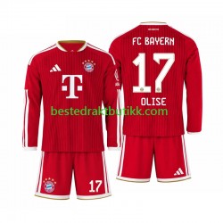 Fotballdrakter FC Bayern München Michael Olise 17 Hjemmedraktsett 2026-2027 Langermet til Barn