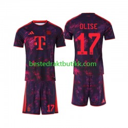 Fotballdrakter FC Bayern München Michael Olise 17 Tredjedraktsett 2026-2027 Kortermet til Barn