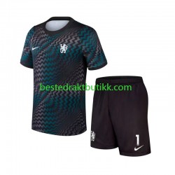 Fotballdrakter Chelsea Emiliano Martinez 1 Keeper Hjemmedraktsett 2026-2027 Kortermet til Barn