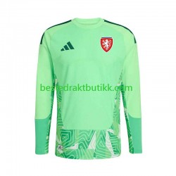 Fotballdrakter Tsjekkia Keeper Hjemmedraktsett 2026-2027 Langermet til Herre
