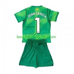 Fotballdrakter FC Barcelona Joan Garcia 1 Keeper Hjemmedraktsett 2026-2027 Kortermet til Barn
