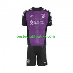 Fotballdrakter Liverpool Keeper Bortedraktsett 2026-2027 Kortermet til Barn