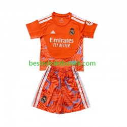Fotballdrakter Real Madrid Keeper Hjemmedraktsett 2026-2027 Kortermet til Barn
