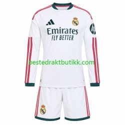 Fotballdrakter Real Madrid Hjemmedraktsett 2026-2027 Langermet til Barn
