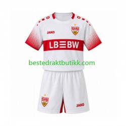Fotballdrakter VfB Stuttgart Bortedraktsett 2026-2027 Kortermet til Barn