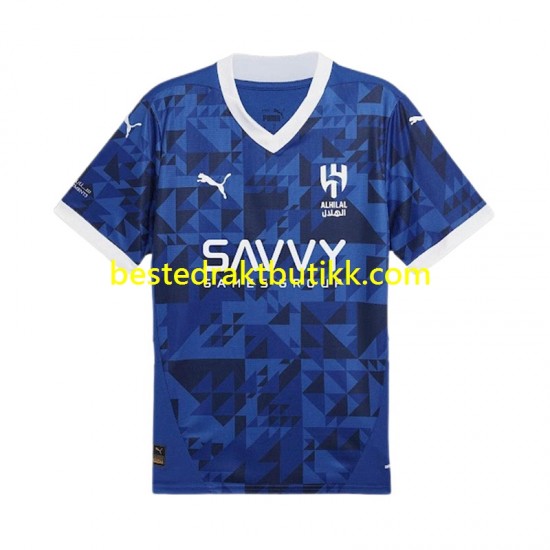 Fotballdrakter Al Hilal Hjemmedraktsett 2024-2025 Kortermet til Herre