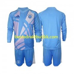 Fotballdrakter Tyskland Keeper Fjerdedraktsett 2024-2025 Langermet til Barn