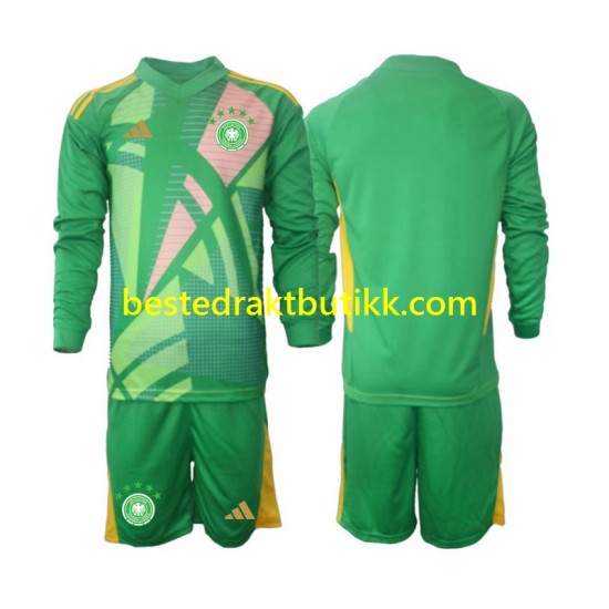 Fotballdrakter Tyskland Keeper Tredjedraktsett 2024-2025 Langermet til Barn
