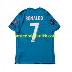 Fotballdrakter Real Madrid Cristiano Ronaldo 7 2017 Retro Tredjedraktsett Kortermet til Herre