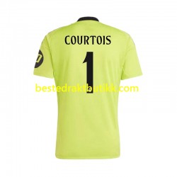 Fotballdrakter Real Madrid COURTOIS 1 Keeper Tredjedraktsett 2024-2025 Kortermet til Herre