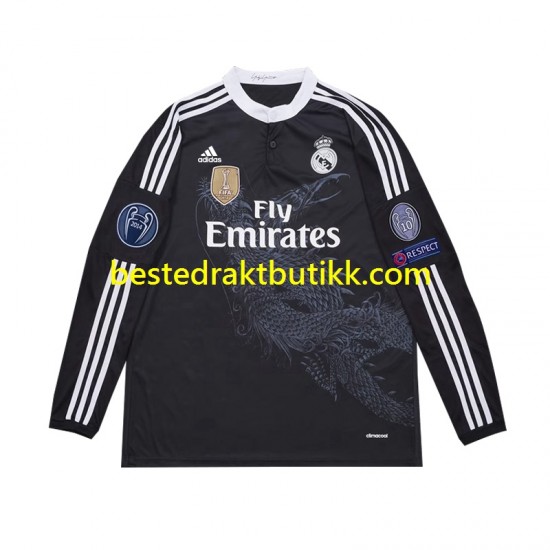 Fotballdrakter Real Madrid 2014 Retro Tredjedraktsett Langermet til Herre
