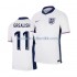 Fotballdrakter England Jack Grealish 11 Hjemmedraktsett Euro 2024 Kortermet til Herre
