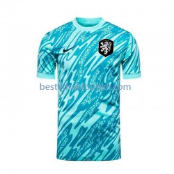 Fotballdrakter Nederland Keeper Tredjedraktsett Euro 2024 Kortermet til Herre