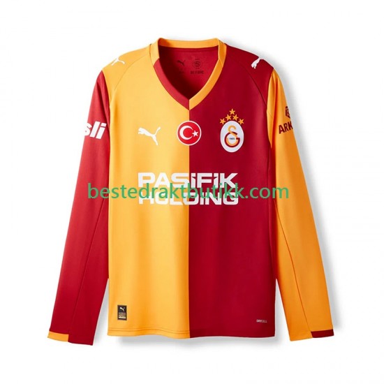 Fotballdrakter Galatasaray Hjemmedraktsett 2025-2026 Langermet til Herre