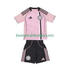 Fotballdrakter Leicester City Tredjedraktsett 2025-2026 Kortermet til Barn