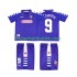 Fotballdrakter Fiorentina BATISTUTA 9 1998 Retro Hjemmedraktsett 1999 Kortermet til Barn