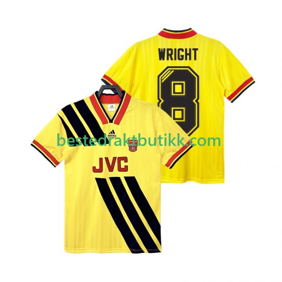 Fotballdrakter Arsenal WRIGHT 8 1993 Retro Bortedraktsett 1994 Kortermet til Herre