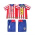Fotballdrakter Atlético Madrid F TORRES 9 2005 Retro Hjemmedraktsett 2004 Kortermet til Barn