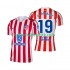 Fotballdrakter Atlético Madrid Julian Alvarez 19 Hjemmedraktsett 2025-2026 Kortermet til Herre