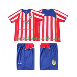 Fotballdrakter Atlético Madrid 2005 Retro Hjemmedraktsett 2004 Kortermet til Barn
