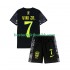 Brasil Vinicius Junior 7 Cheist the Redeemer Football Shirts Hjemmedraktsett 2024 Kortermet til Barn
