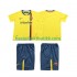 Fotballdrakter FC Barcelona 2009 Retro Bortedraktsett 2008 Kortermet til Barn