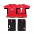 Fotballdrakter Manchester United BECKHAM 7 2002 Retro Hjemmedraktsett 2004 Kortermet til Barn