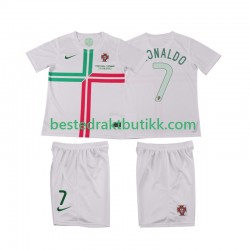 Fotballdrakter Portugal Cristiano Ronaldo 7 2012 Retro Bortedraktsett Kortermet til Barn