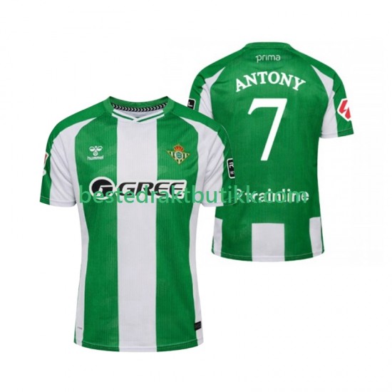 Fotballdrakter Real Betis Antony 7 Hjemmedraktsett 2025-2026 Kortermet til Herre