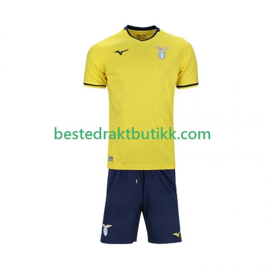 Fotballdrakter SS Lazio Bortedraktsett 2024-2025 Kortermet til Barn