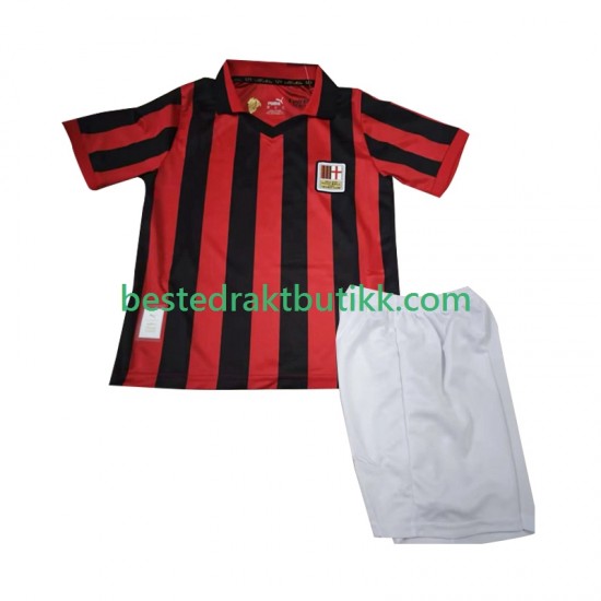 Fotballdrakter AC Milan 125th Anniversary Hjemmedraktsett 2024-2025 Kortermet til Barn