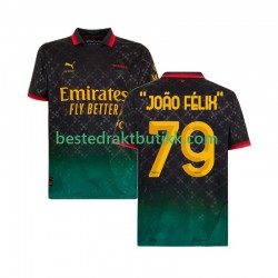 Fotballdrakter AC Milan JOAO FELIX 79 Fjerdedraktsett 2024-2025 Kortermet til Herre