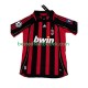 Fotballdrakter AC Milan KAKA 8 2007 Retro Hjemmedraktsett 2006 Kortermet til Herre