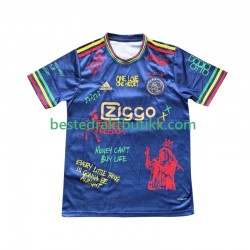 Fotballdrakter AFC Ajax Bob Marley Special Blue Hjemmedraktsett 2025 Kortermet til Herre