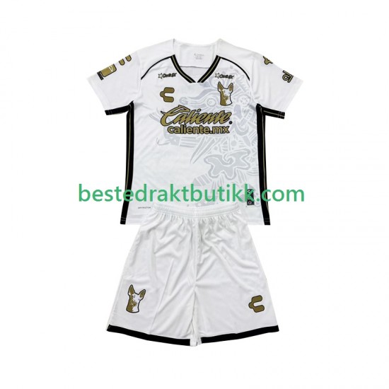 Fotballdrakter Club Tijuana Bortedraktsett 2024-2025 Kortermet til Barn