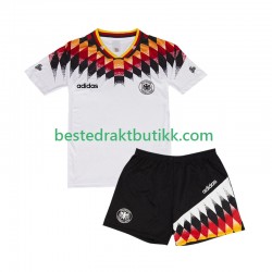 Fotballdrakter Tyskland Retro Hjemmedraktsett 1994 Kortermet til Barn