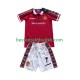 Fotballdrakter Manchester United Beckham 7 1998 Retro Hjemmedraktsett 1999 Kortermet til Barn