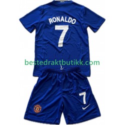 Fotballdrakter Manchester United Cristiano Ronaldo 7 2009 Retro Tredjedraktsett 2008 Kortermet til Barn