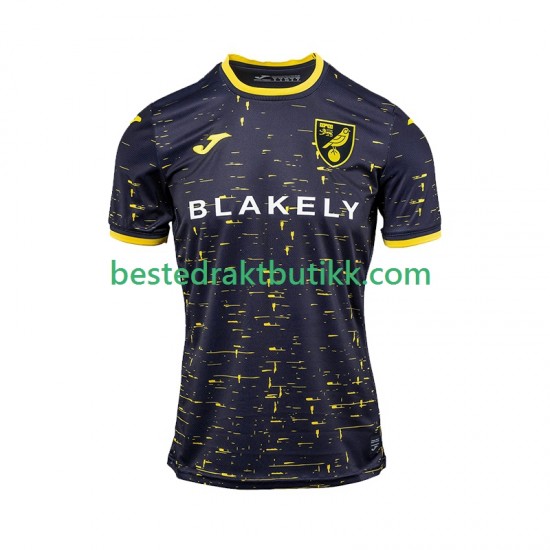 Fotballdrakter Norwich City Bortedraktsett 2024-2025 Kortermet til Herre