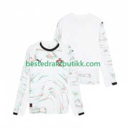 Fotballdrakter Portugal Bortedraktsett 2025 Langermet til Herre