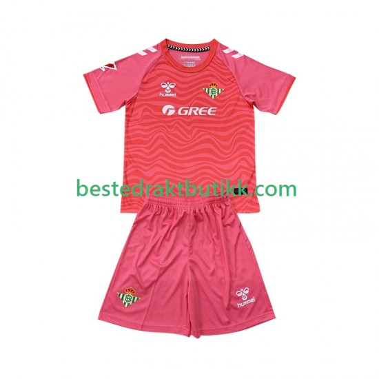 Fotballdrakter Real Betis Keeper Fjerdedraktsett 2024-2025 Kortermet til Barn