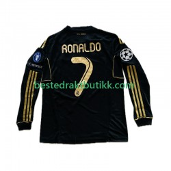 Fotballdrakter Real Madrid Cristiano Ronaldo 7 -2012 Bortedraktsett 2011 Langermet til Herre