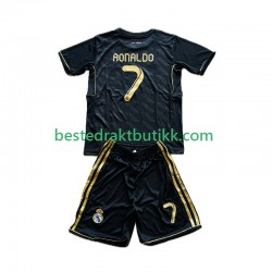 Fotballdrakter Real Madrid Cristiano Ronaldo 7 2012 Retro Bortedraktsett 2011 Kortermet til Barn