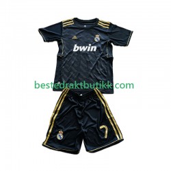 Fotballdrakter Real Madrid Cristiano Ronaldo 7 2012 Retro Bortedraktsett 2011 Kortermet til Barn