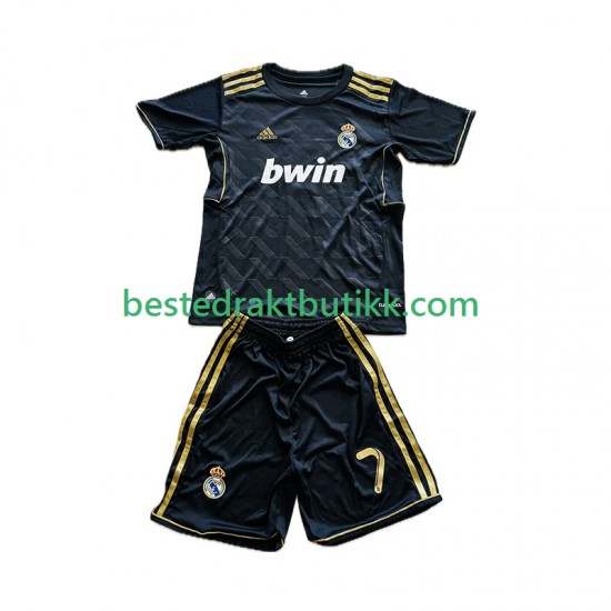 Fotballdrakter Real Madrid Cristiano Ronaldo 7 2012 Retro Bortedraktsett 2011 Kortermet til Barn