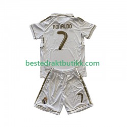 Fotballdrakter Real Madrid Cristiano Ronaldo 7 2012 Retro Hjemmedraktsett 2011 Kortermet til Barn