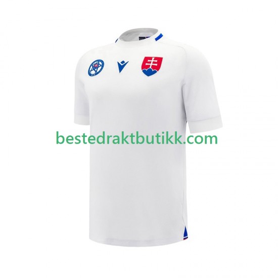 Fotballdrakter Slovakia Bortedraktsett 2024-2025 Kortermet til Herre