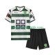 Fotballdrakter Sporting CP 2001 2003 Retro Hjemmedraktsett Kortermet til Barn